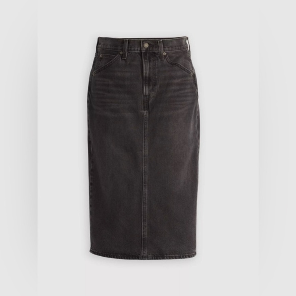 NWT Levi’s high waisted black denim pencil skirt size 27